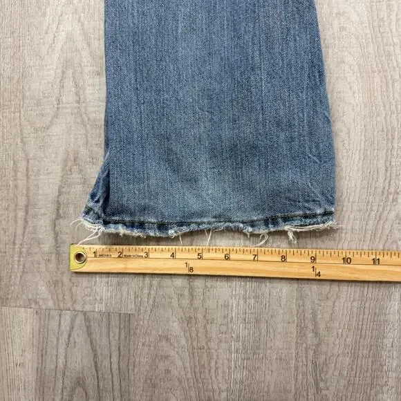 Vintage Levis 527 Low Boot Cut Jeans Men's 34x30 Blue Faded Cowboy Western y2k - Picture 15 of 16